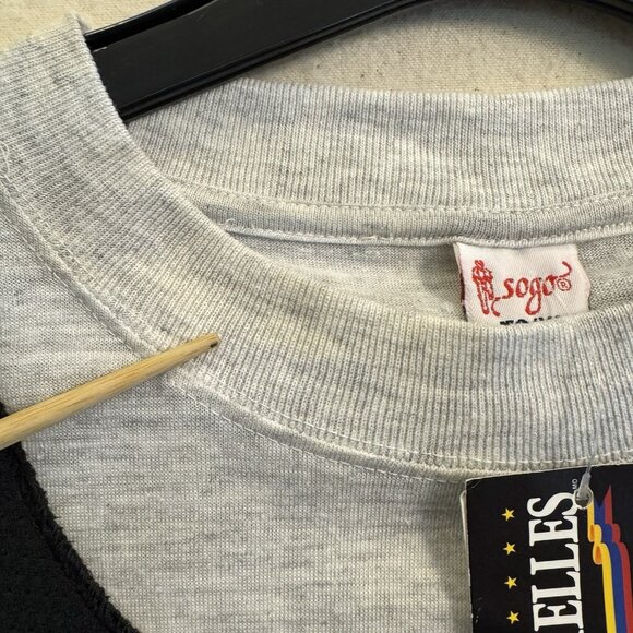 Vintage 1994 Vancouver Grizzlies Basketball NBA Teal Blue T-Shirt Ravens Mens XL - Picture 10 of 15